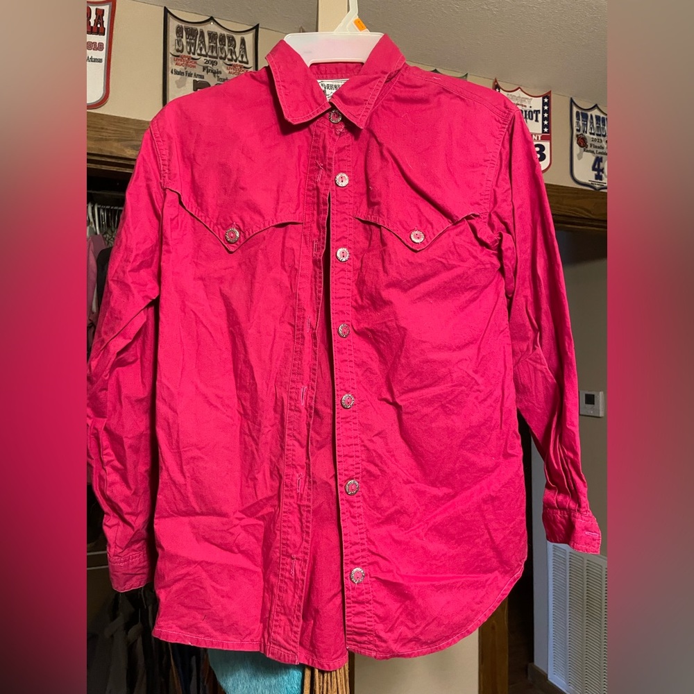 Size small Dakota rodeo vintage button down shirt